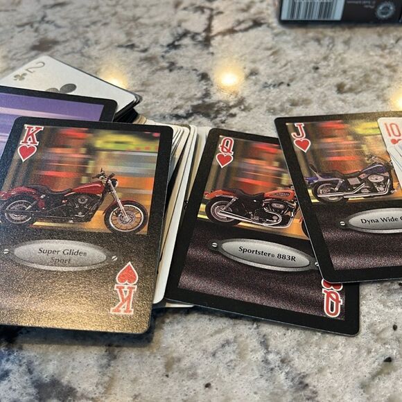 Limited Edition Harley Davidson Playing Card 2 decks Collector Tin 2002 vintage - Picture 5 of 5